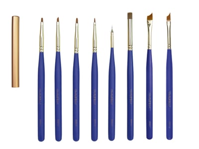 Dolly Gel｜彩繪刷系列（粉紅桿/藍桿）12