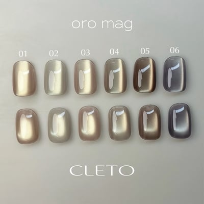Dawson nail｜CLETO Oro mag貓眼1
