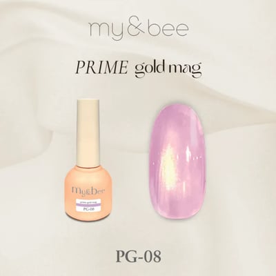 my&bee｜PRIME 2微米貓眼甲油膠-金（PG-01~PG-12）11