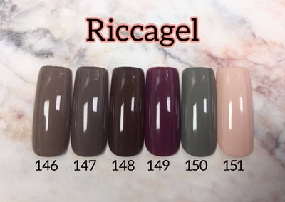 Ricca｜彩色凝膠3g（146-160）2