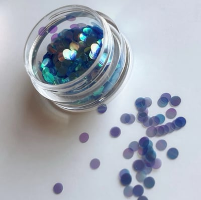 Youandme｜素材 Purple Blue 紫藍色大亮片4
