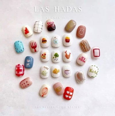 Las hadas余旺財｜立體膠系列（E106-E115）5g3