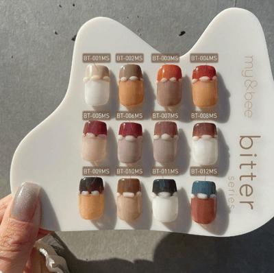 my&bee｜裸色系彩膠2.5g（BT-001MS~BT-012MS）2