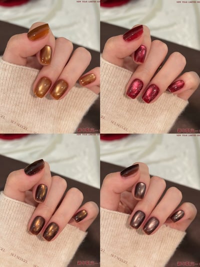 Suuseegel束色｜新年快樂-財源滾滾貓眼26色5