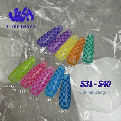 SliSA｜罐裝彩色凝膠-脈衝系列（S31-S40）3