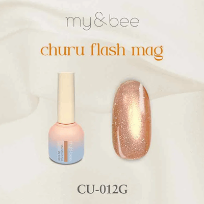 my&bee｜churu碎鑽貓眼甲油膠（CU-001G~CU-012G）16