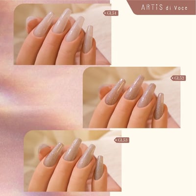 Artis｜彩色甲油膠（GL51-GL60）10g3