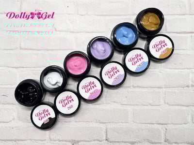 Dolly Gel｜浮雕彩繪膠5g（RB259～RB264）1