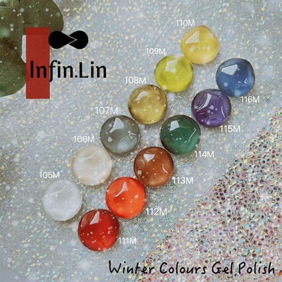 infin.Lin｜彩色甲油膠-冬季系列（105-116）4
