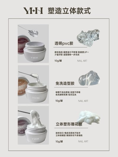 櫻禾｜免洗造型膠10g2