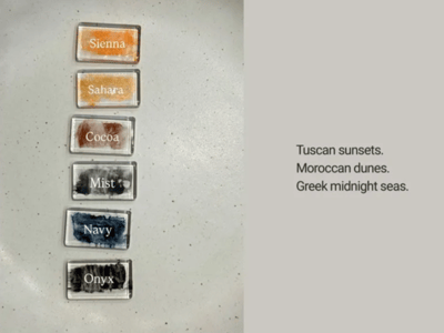 Palette Carys｜Pigment Powder 礦彩藝術色粉 II4