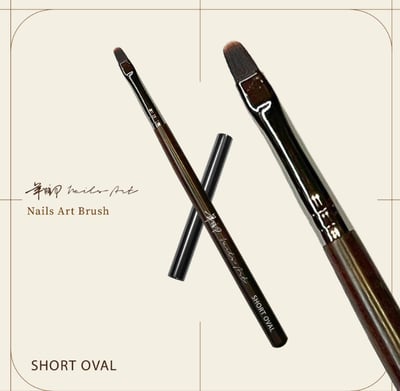 Ruyiyax璐意雅｜羊蹄甲Nails Art凝膠筆（長圓筆/短圓筆/長線筆/短線筆）3