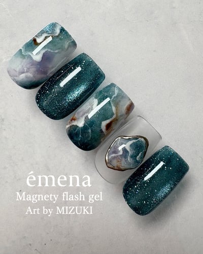 Emena｜亮粉貓眼膠 （1316-1318）8g4