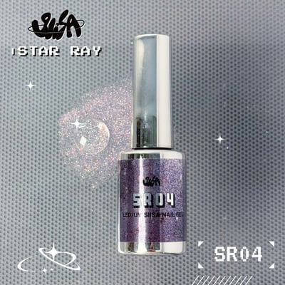 SiiSA｜星鐳亮粉甲油（SR01-SR06）13