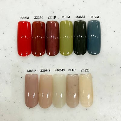 Ricca｜彩色凝膠3g（232-242）1