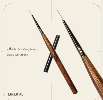 Ruyiyax璐意雅｜羊蹄甲Nails Art凝膠筆（長圓筆/短圓筆/長線筆/短線筆）4