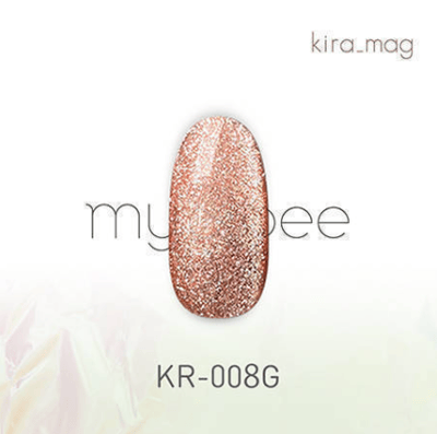 my&bee｜２in1極閃亮粉貓眼膠8ml（KR-001G~KR-012G）11