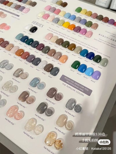 Ouboli 鷗博麗｜130色大套組18