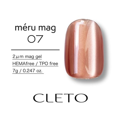 Dawson nail｜CLETO meru mag貓眼12