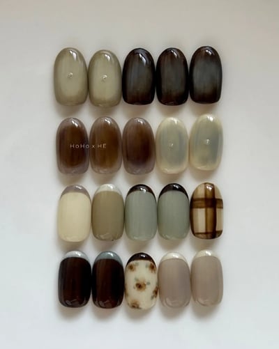 HOHONAIL｜6色HE聯名套組（HE01-HE06）2