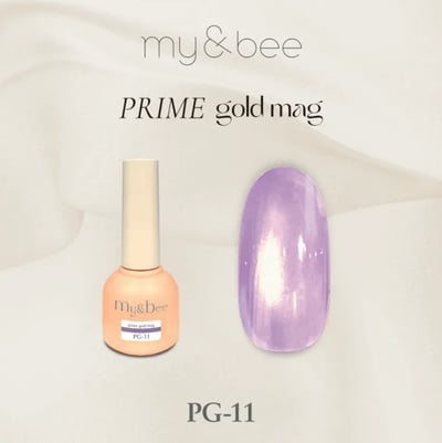 my&bee｜PRIME 2微米貓眼甲油膠-金（PG-01~PG-12）14