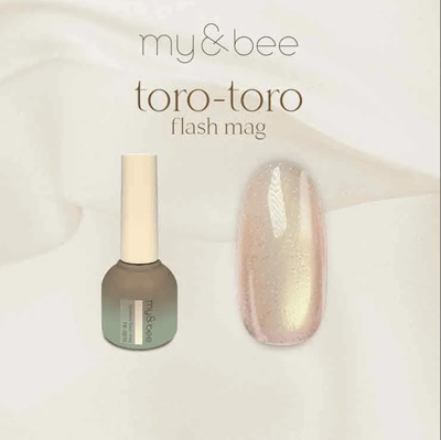 my&bee｜toro-toro碎鑽貓眼甲油膠（TR-001G~TR-012G）10