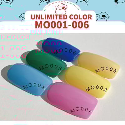 PRESTO｜罐裝色膠（MO001-MO006）2.7g2