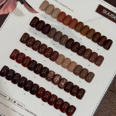 Suuseegel束色｜復古咖20色4