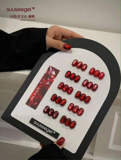 Suuseegel束色｜紅寶石貓眼10色3