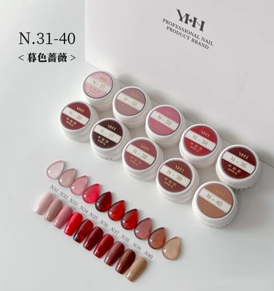 櫻禾｜彩膠3.0系列5g-10色套組（N1-N90）6