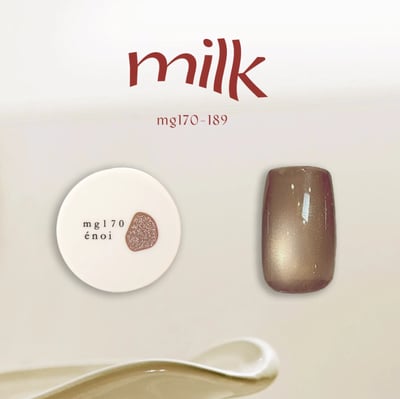 enoi｜貓眼凝膠milk magnet AW（mg170-mg189）3g2