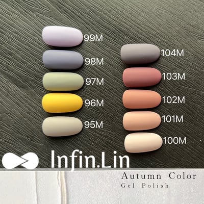 infin.Lin｜彩色甲油膠-秋季系列（95-104）10