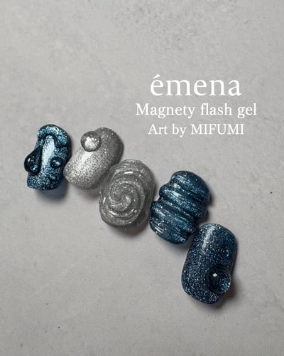 Emena｜亮粉貓眼膠 （1316-1318）8g2