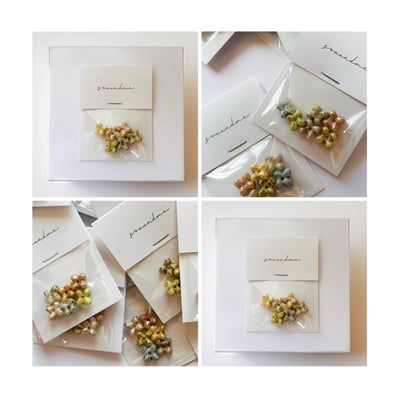 Youandme｜素材 Popcorn Flower 彩色爆米花珠珠2