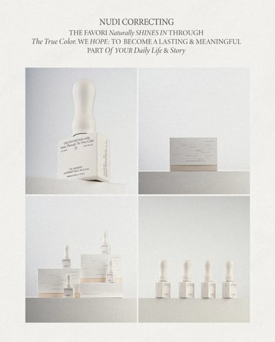 THE FAVORI｜NUDI CORRECTING 4色5