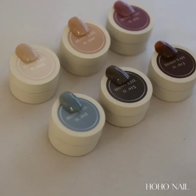 HOHONAIL｜6色復古盒套組（O009-O014）3