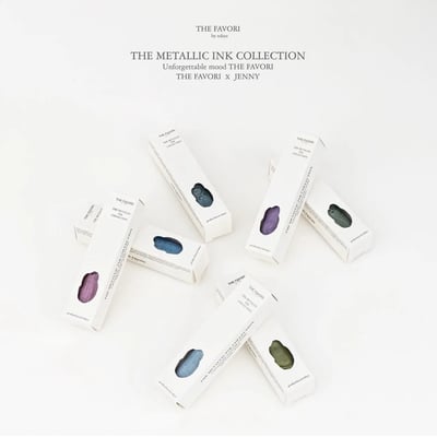 THE FAVORI｜金屬暈染液-JENNY聯名 Metallic 7色5