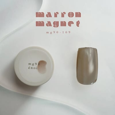 enoi｜貓眼凝膠marron（mg90-mg109）3g3