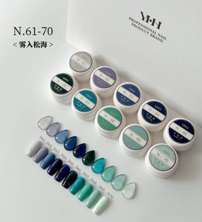 櫻禾｜彩膠3.0系列5g-10色套組（N1-N90）9