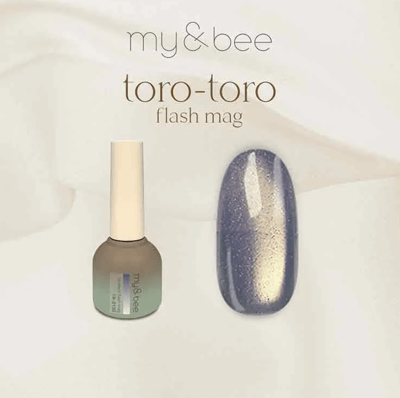 my&bee｜toro-toro碎鑽貓眼甲油膠（TR-001G~TR-012G）13