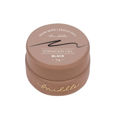 Ruyiya璐意雅｜Middle拉絲膠（黑/白）1