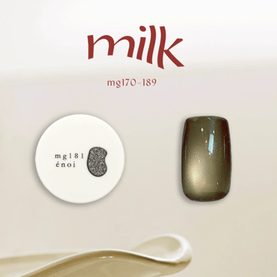 enoi｜貓眼凝膠milk magnet AW（mg170-mg189）3g13
