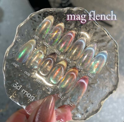 my&bee｜ 3D貓眼膠8ml（3D-001G~3D-012G）1