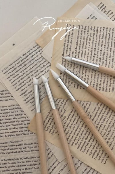 Ruyiya璐意雅｜Ruyiya矽膠筆（5支一組）1