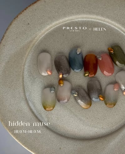 PRESTO｜罐裝色膠（HL031-HL036）2.7g2