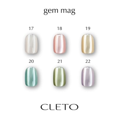 Dawson nail｜CLETO Gem mag極細貓眼膠（1-22）2