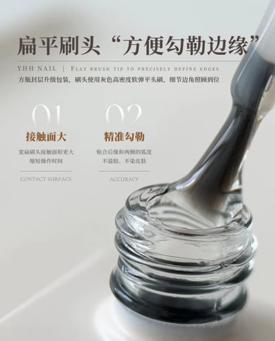 櫻禾｜免洗亮封甲油-方瓶15ml2