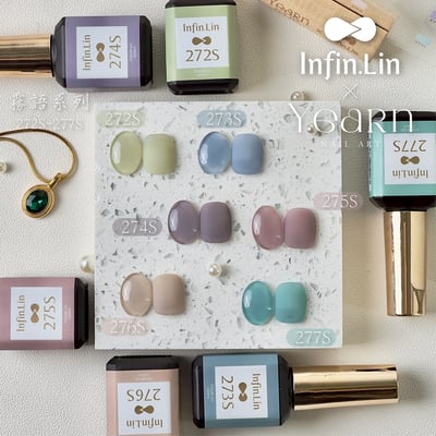 infin.Lin｜彩色甲油膠-霧語系列（272-277）3