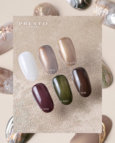 PRESTO｜罐裝色膠（CA013-CA018）2.7g3