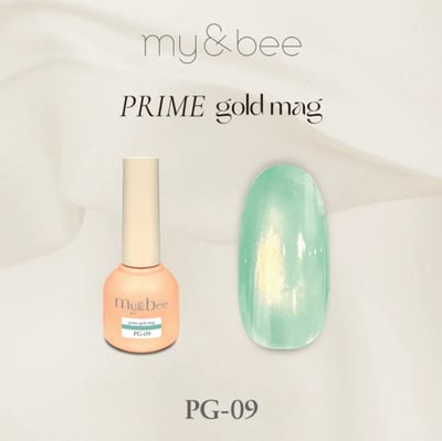 my&bee｜PRIME 2微米貓眼甲油膠-金（PG-01~PG-12）12